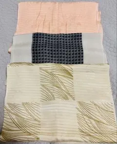 着物夏物　帯揚げ　3セット