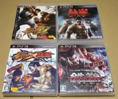 鉄拳 ストリートファイター PS3 4点セット