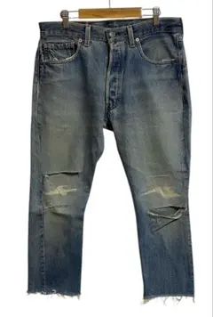 リメイク　リーバイス　アメリカ製　501 6115 再構築　デニム　インディゴ