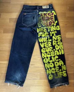 XLARGE × ERASED PATCHED PANTS 32inch - メルカリ