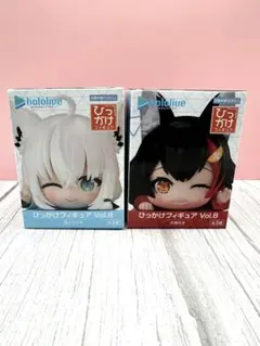 ホロライブ ひっかけフィギュア 大神ミオ 白上フブキ 2種セット