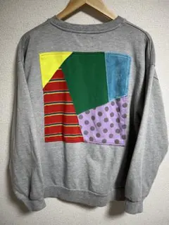 FRAP BOIS パッチワーク スウェット