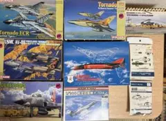 航空機セット 1/144プラモデルのサムネイル
