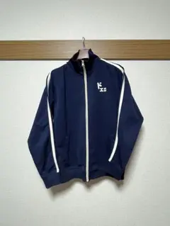 ネイビー ジップアップジャケット