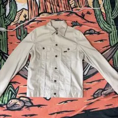 Lee ウエスタンデニムジャケット ホワイト