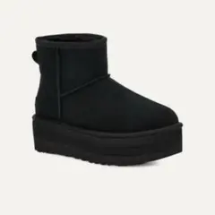 UGG CLASSIC MINI PLATFORM BLACK