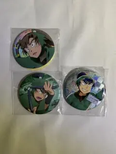 善法寺伊作 食満留三郎 缶バッジ