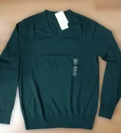 UNIQLOエクストラファインメリノ Vネックセーター S