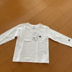 Champion ホワイト 長袖カットソー 100cm