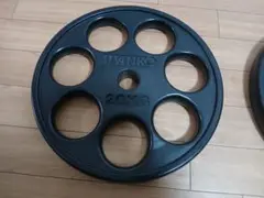 ②IVANKOイヴァンコ ラバープレート20kg x1枚穴径50mm(同時購入)