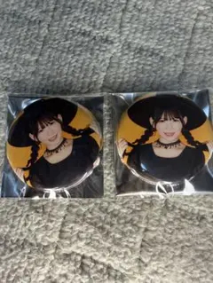 声グラハロウィーン 長月あおい 缶バッジ