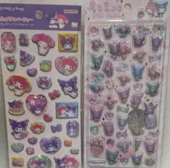 ポップデコパーティー　うるちゅるポップシール　クロミ マイメロ　マイメロディ