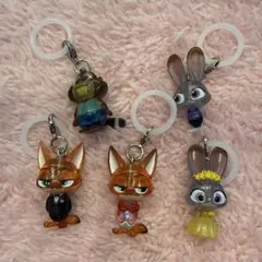ズートピア2 めじるしアクセサリー　コンプリートセット