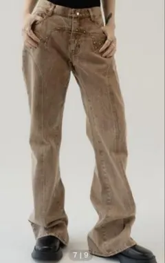 即日発送‼️ Knuth Marf spaghetti denim pants - メルカリ