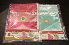 一番くじ スーパーマリオ マリオ＆フレンズ E賞 巾着2枚セットピーチ姫ロゼッタ