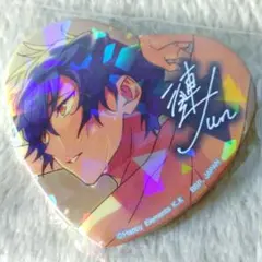 あんスタ　漣ジュン　Eden とるパカ　ハート缶バッジ　ジュン 2025年最新】漣ジュン とるパカの人気アイテム - メルカリ