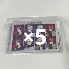 2時だとか 狂騒RIOT アニメイト特典 ステッカー ×5点