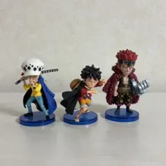 ワンピース　ワーコレ　ワノ国鬼ヶ島編　ルフィ　ロー　キッド　三船長