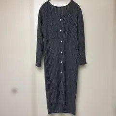 ソフト起毛タイトワンピース2着セット