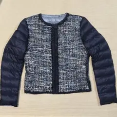 【新品未使用 2024年 最新モデル】MONCLER　ツイードダウンコート 新品未使用 2024年 最新モデル】MONCLER ツイードダウンコート