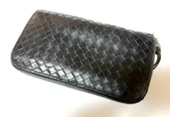 【BOTTEGA VENETA】ボッテガヴェネタ ラウンドファスナー 長財布