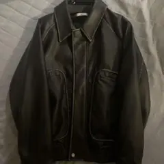 wim レザーブルゾン