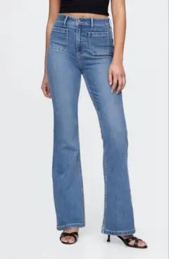 GAP 70's フレアハイライズデニムパンツ　25インチ　S〜M