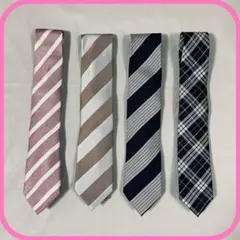 メンズ ネクタイ 4本セット