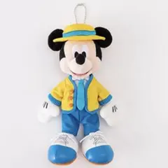 TDR ミッキーマウス　バケーションパッケージ　ぬいぐるみバッジ