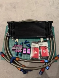 アクティブ　ラウンドオイルクーラー　ゼファー400 ゼファーχ アールズ ACTIVE | ACTIVE
