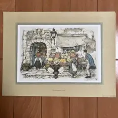 シャドウボックスプリントTheGreengrocer's Stall 7枚セット
