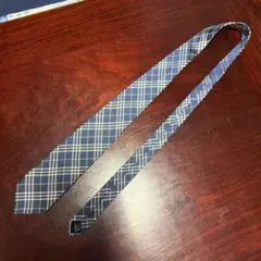 BURBERRY LONDON ネクタイ チェック柄 ブルー系