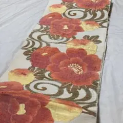 名古屋帯　花模様