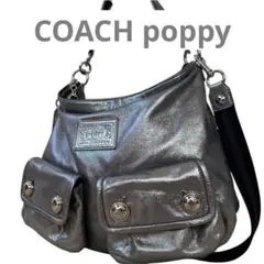【美品】 COACH POPPY メタリック ショルダーバッグ 2way Y2K 2025年最新】コーチポピーの人気アイテム - メルカリ