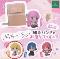 ぼっち・ざ・ろっく結束バンドのお座りフィギュア ガチャ カプセルトイ 伊知地虹夏