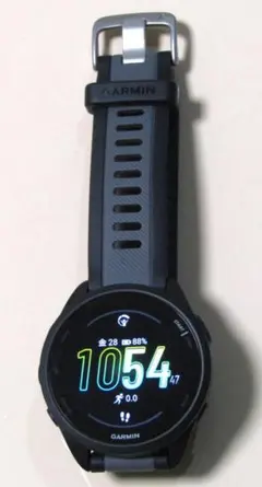 超美品 ガーミン Forerunner 165 Black Gray