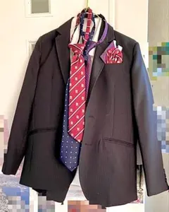 子供　スーツ　ズボン　ワイシャツ×2 ネクタイ×3 卒園式　入学式　140