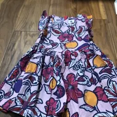 PETIT BATEAU 花柄ワンピース 95cm