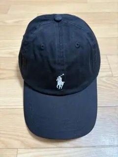 POLO ベースボールキャップ 黒