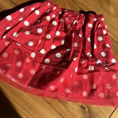 ミニーマウス 水玉模様スカート 110cm