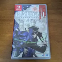 特典未使用　RAIDOU Remastered ライドウ　Switch