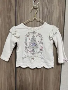 メゾピアノ MEZZO PIANO トレーナー　薄紫　90cm