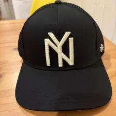 AmericanNeedle NewYork Black Yankeesキャップ