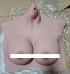 シリコンバスト Cカップ アジア系黄色 シリコン充填 試着のみ コスプレ