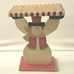 スノーマンの花台