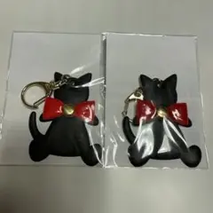 【新品未開封】黒猫ちゃん　リフレクター　キーホルダー