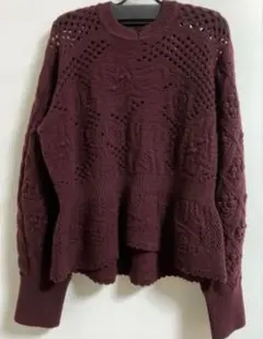 Mame Kurogouchi 19SS 透かし編み クロップド カーディガン - メルカリ