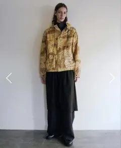 ANCELLM 25AW CAMO ZIPUP HOODIE サイズ1