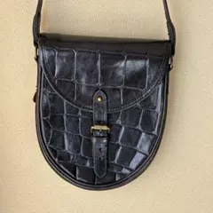 Mulberry ヴィンテージバック　型押し黒のサムネイル