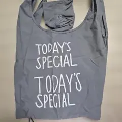TODAY'S SPECIAL エコバッグ グレー